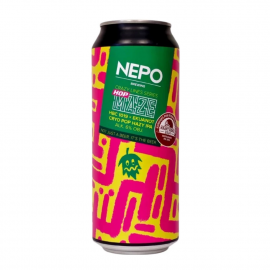 Nepomucen Crazy Lines Hop Maze HBC1019, Ekuanot Cryo Pop Hazy IPA 6% 500 ml puszka