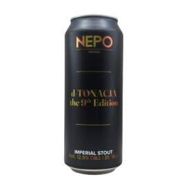 Nepomucen D-Tonacja the 9th Edition Imperial Stout 12,5% 500 ml puszka