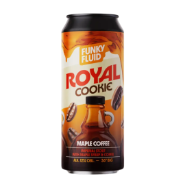 Piwo Funky Fluid Royal Cookie Maple Coffee 12% 500 ml puszka