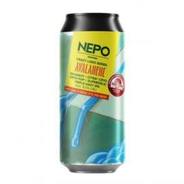 Piwo Nepomucen Crazy Line Series Avalanche Triple hazy IPA 8,5% 500 ml puszka