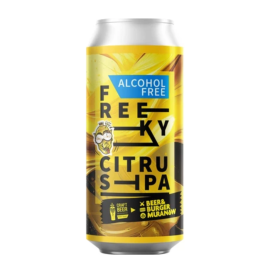 Piwo Maryensztadt Freeky Bezalkoholowe Citrus IPA - Hazy IPA 0% 500 ml puszka