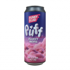 Piwo Funky Fluid Puff - Fluffy NEIPA 6,5% 500 ml puszka