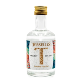 Gin Tessellis London Dry Gin 44% 50 ml