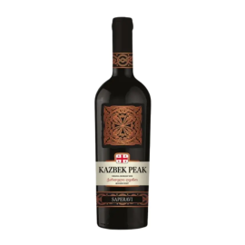 Wino Kazbek Peak Premia Dry Saperavi 13% czerwone wytrawne 750 ml