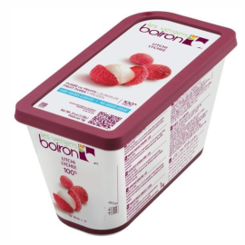 Mus liczi 100% (16°Bx) mrożona 1kg 6 Boiron