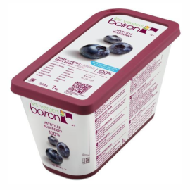 Mus jagoda czarna 100% (12°Bx) mrożona 1kg x 6 Boiron