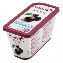 Mus czereśnia (Black Cherry) 100% (21°Bx) mrożona 1kg x 6 Boiron