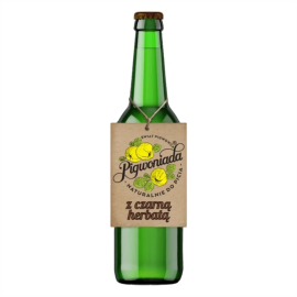 Pigwoniada z Czarną Herbatą 320 ml