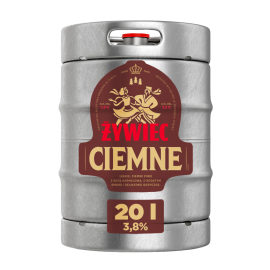 Piwo Żywiec Ciemne 3,8% 20  L Keg