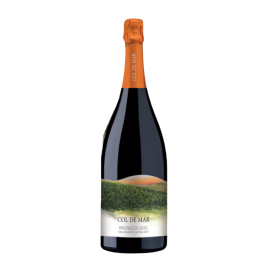 Wino musujące Col de Mar Prosecco DOC Millesimato Extra Dry 11,5% białe półwytrawne 1500 ml