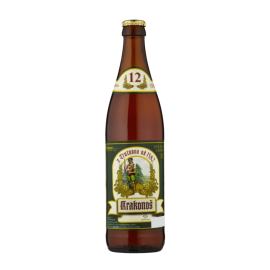Piwo Krakonos 12 Svetly Lezak 5,1% 500 ml
