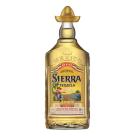 Tequila Sierra Reposado Gold 38% 700 ml + kieliszek