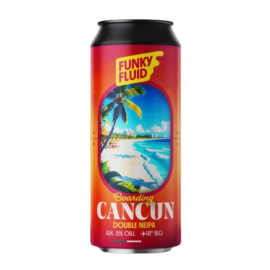 Piwo Funky Fluid Boarding Cancun Double NEIPA 8% 500 ml puszka