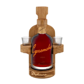 Wódka Dębowa Czeremecha Singiel 38% 700 ml + 2 kieliszki