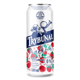 Piwo Trybunał Malina 0% 500 ml Puszka