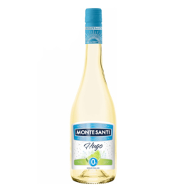 Wino Monte Santi Hugo 0% białe półsłodkie 750 ml
