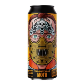 Piwo Funky Fluid The Juicyville Moth  Double NEIPA 8% 500 ml Puszka