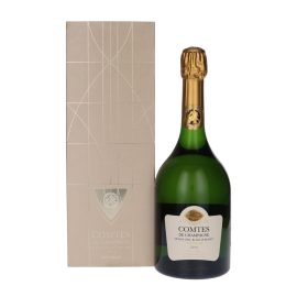 Szampan Taittinger Comtes Blanc de Blancs 2014 12,5% biały wytrawny 750 ml kartonik