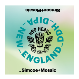 Piwo AleBrowar New England DDH DIPA Simcoe + Mosaic 8,9% 30l keg