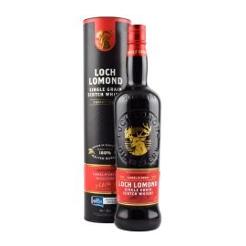 Whisky Loch Lomond Single Grain Uneated 46% 700 ml Tuba