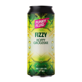 Piwo Funky Fluid Fizzy - Hoppy Grodziskie 2,8% 500 ml puszka