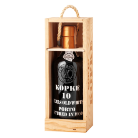 Wino Kopke 10 Anos White Porto 20% czerwone słodkie 375 ml skrzynka