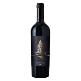 Wino Geografico PavoNero Vino Rosso D'Italia 14% czerwone półwytrawne 750 ml