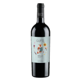 Wino Feudo Antico Gufo Merlot Vino Varietale d`Italia 2021 13% czerwone wytrawne 750 ml