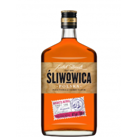Wódka Śliwowica Polska Muśnięta Wiśnią 47% 500 ml