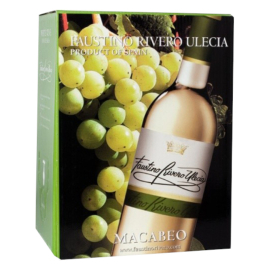 Wino Faustino Rivero Ulecia Blanco Macabeo VDT Castilla BIB 11% białe wytrawne 5000 ml