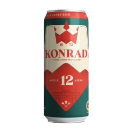 Piwo Konrad Lager 12 5,2% 500 ml puszka