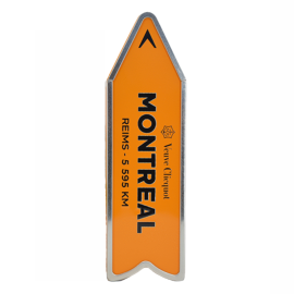 PUDEŁKO Veuve Clicquot Brut Arrow Montreal 12% biały wytrawny 750 ml