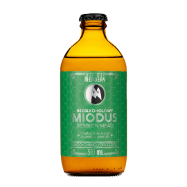 Miód sesyjny Wise Men Meadery Miodus Chmiel 0,5% 310 ml