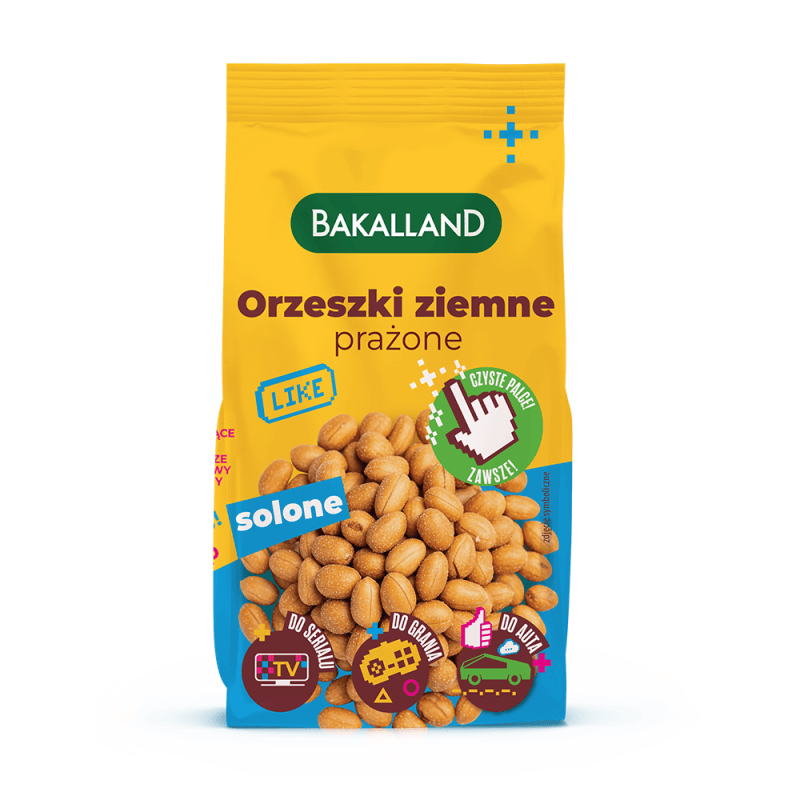 Orzeszki arachidowe prażone solone 140 g