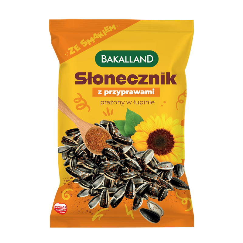 Słonecznik prażony z przyprawami